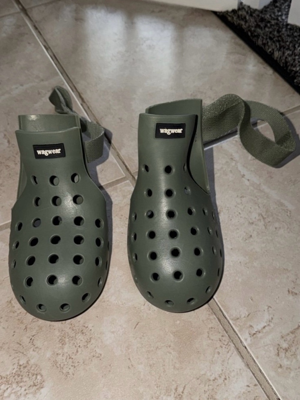 🐻‍❄️WAGWEAR Wag Wellies Dog Shoes - Mojave Sage - Size XXL